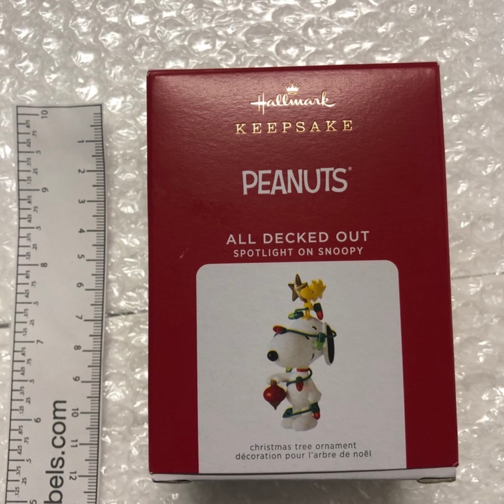 Hallmark Keepsake 2021 Peanuts All Decked Out, NIB